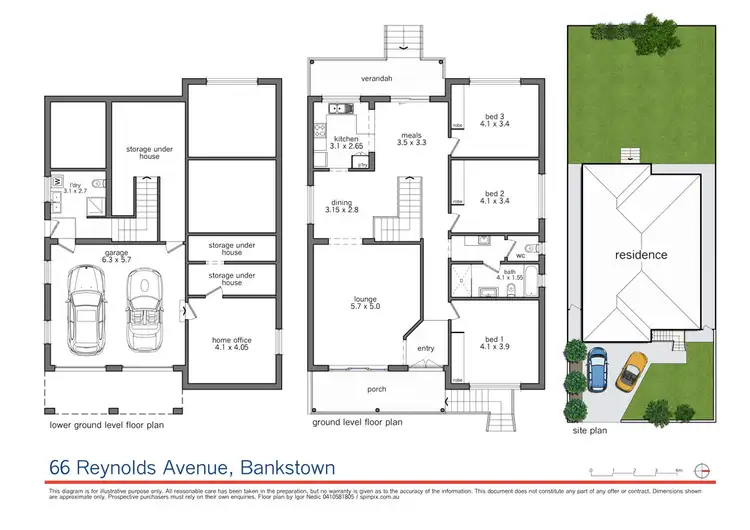 Floorplan of Homely house listing, 66 Reynolds Avenue, Bankstown NSW 2200