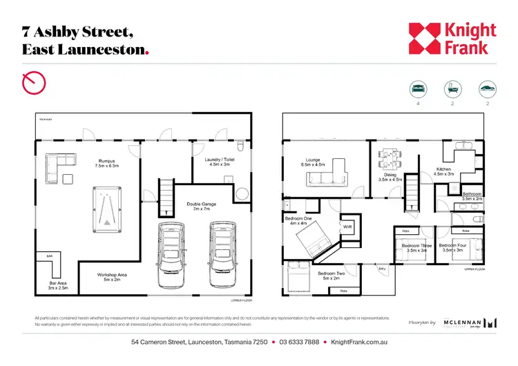 Floorplan of Homely house listing, 7 Ashby Street, East Launceston TAS 7250