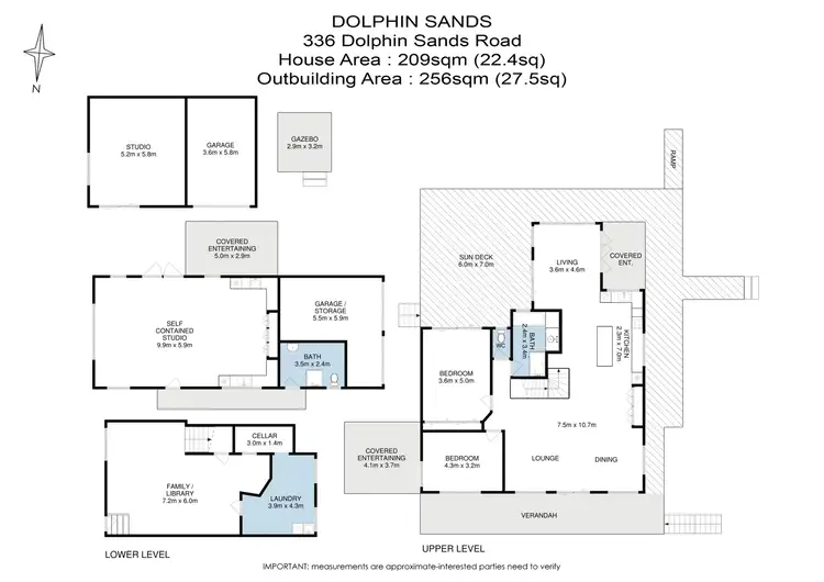 Floorplan of Homely house listing, 336 Dolphin Sands Road, Dolphin Sands TAS 7190