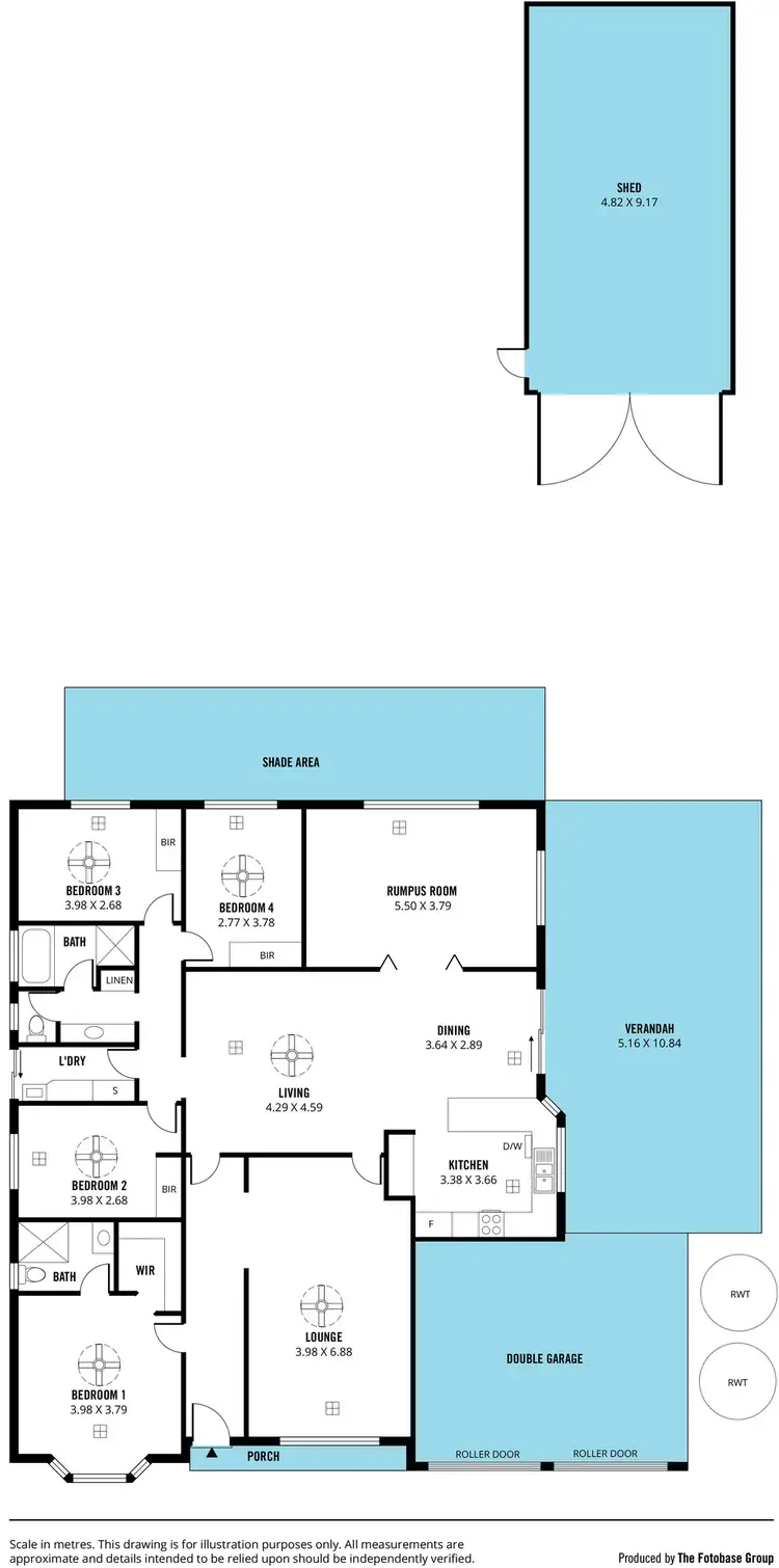 Floorplan of Homely house listing, 33 Simone Crescent, Morphett Vale SA 5162
