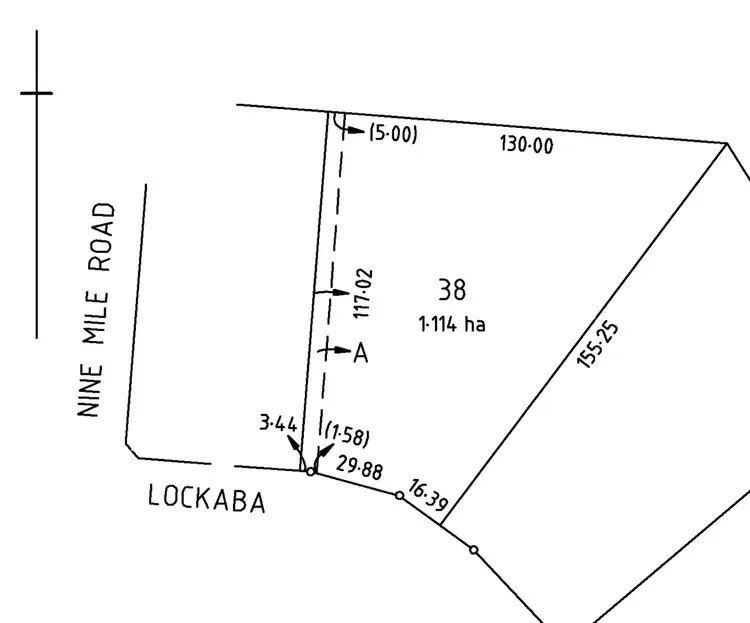 Floorplan of Homely land listing, Lot 38 LOCKABA DRIVE, Willyaroo SA 5255