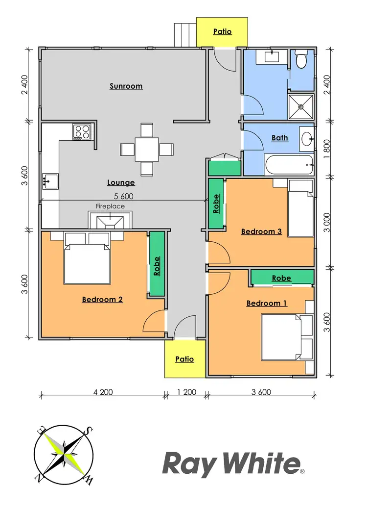 Floorplan of Homely house listing, 14 Golf Avenue, Taree NSW 2430