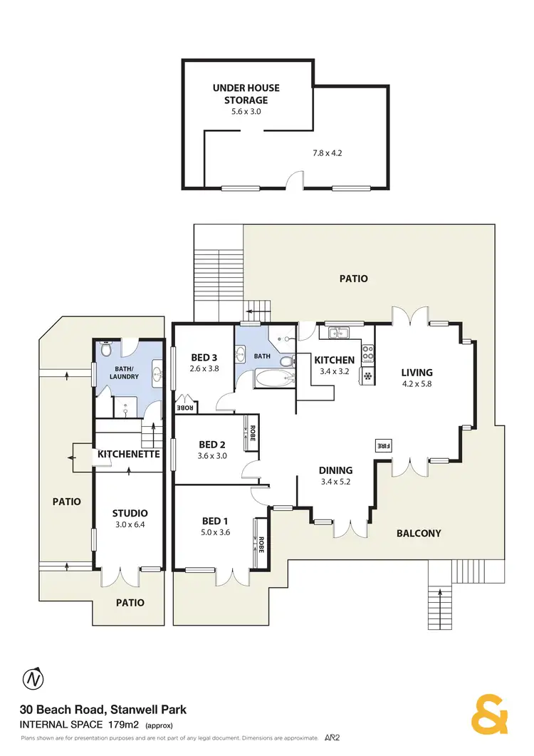Floorplan of Homely house listing, 30 Beach Road, Stanwell Park NSW 2508