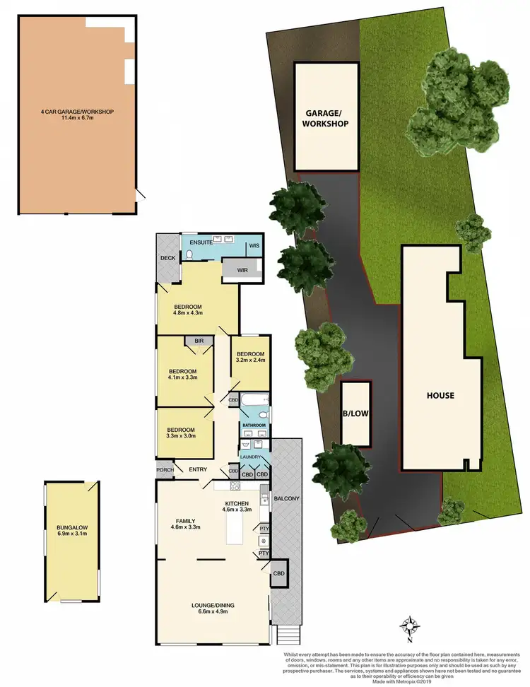 Floorplan of Homely house listing, 14 Winwood Drive, Ferntree Gully VIC 3156