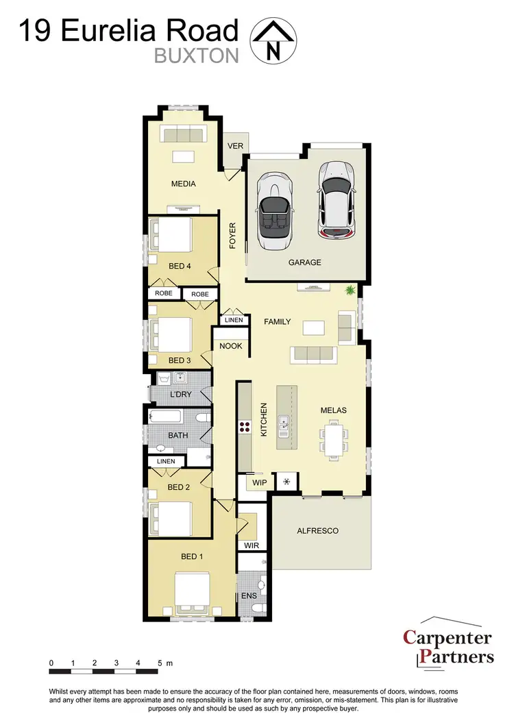 Floorplan of Homely house listing, 19 Eurelia Road, Buxton NSW 2571