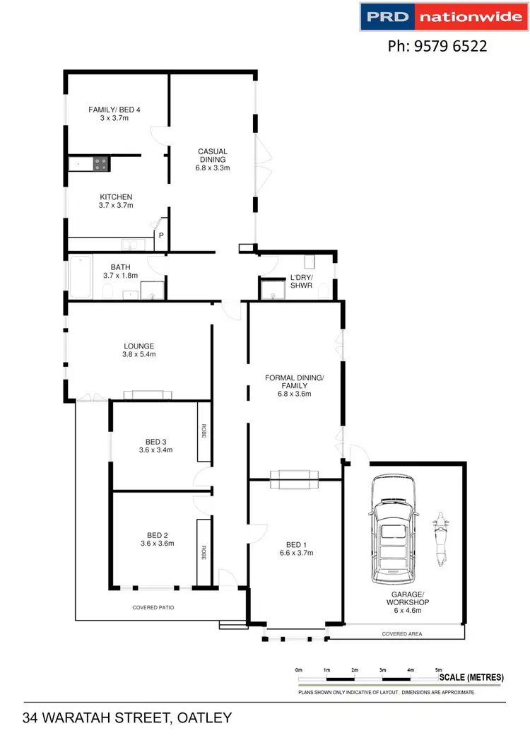 Floorplan of Homely house listing, 34 Waratah Street, Oatley NSW 2223