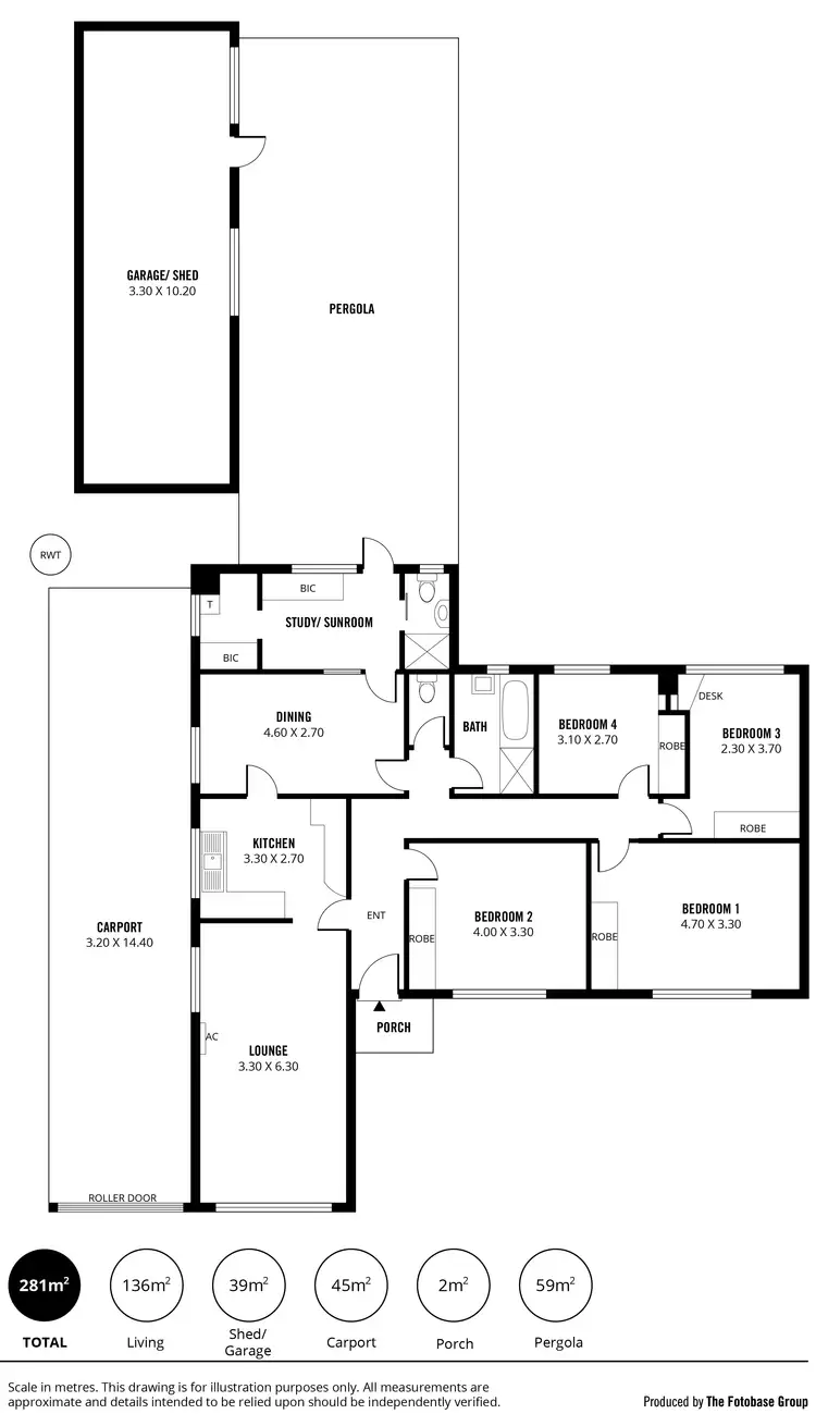 Floorplan of Homely house listing, 5 Haggis Street, Athelstone SA 5076