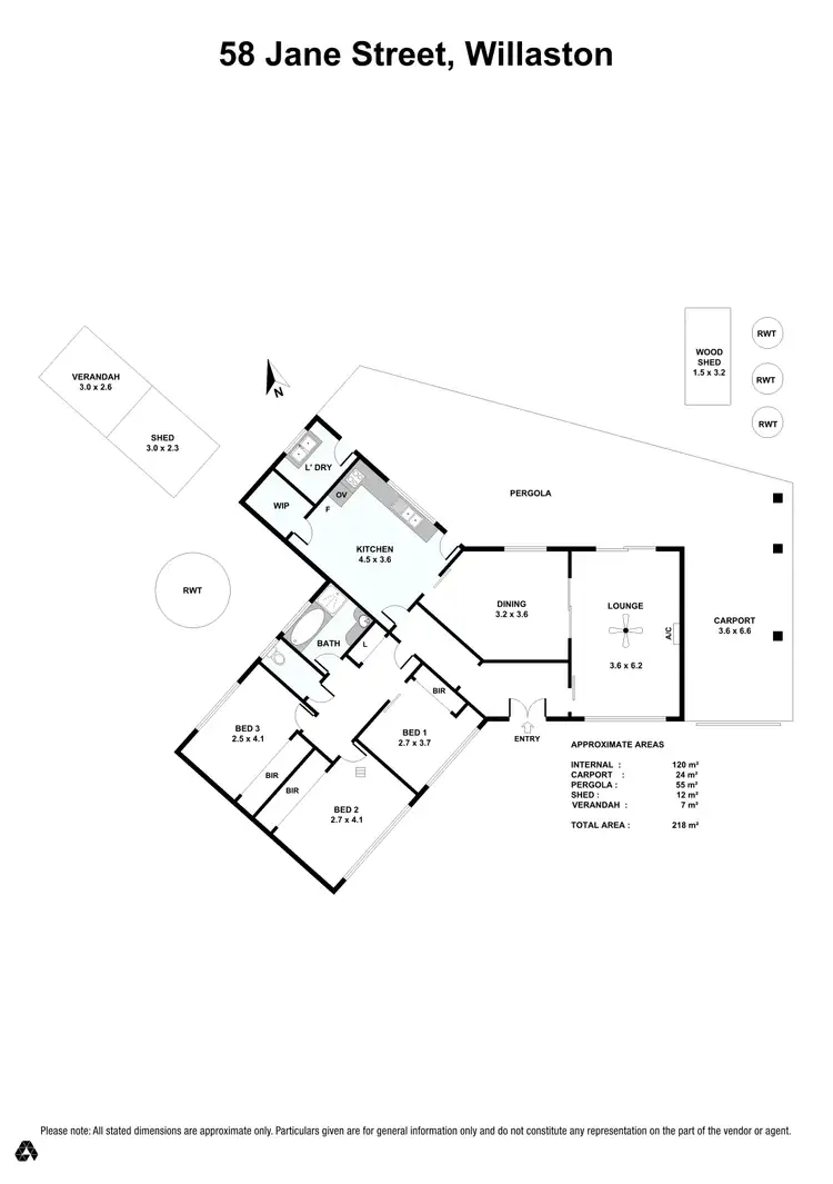 Floorplan of Homely house listing, 58 Jane Street, Willaston SA 5118