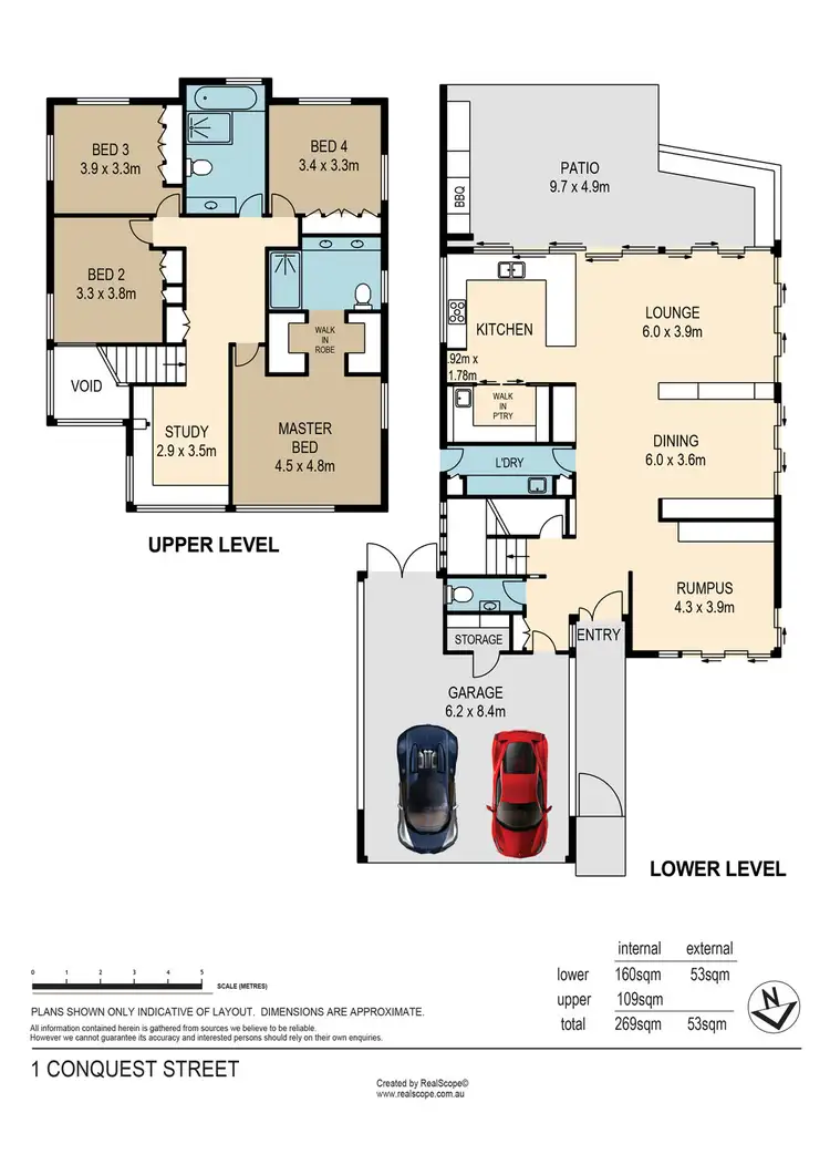 Floorplan of Homely house listing, 1 Conquest Street, Hendra QLD 4011