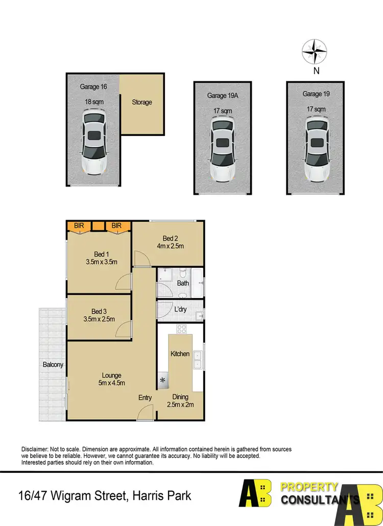 Floorplan of Homely unit listing, 16 & 19/47 WIGRAM STREET, Harris Park NSW 2150