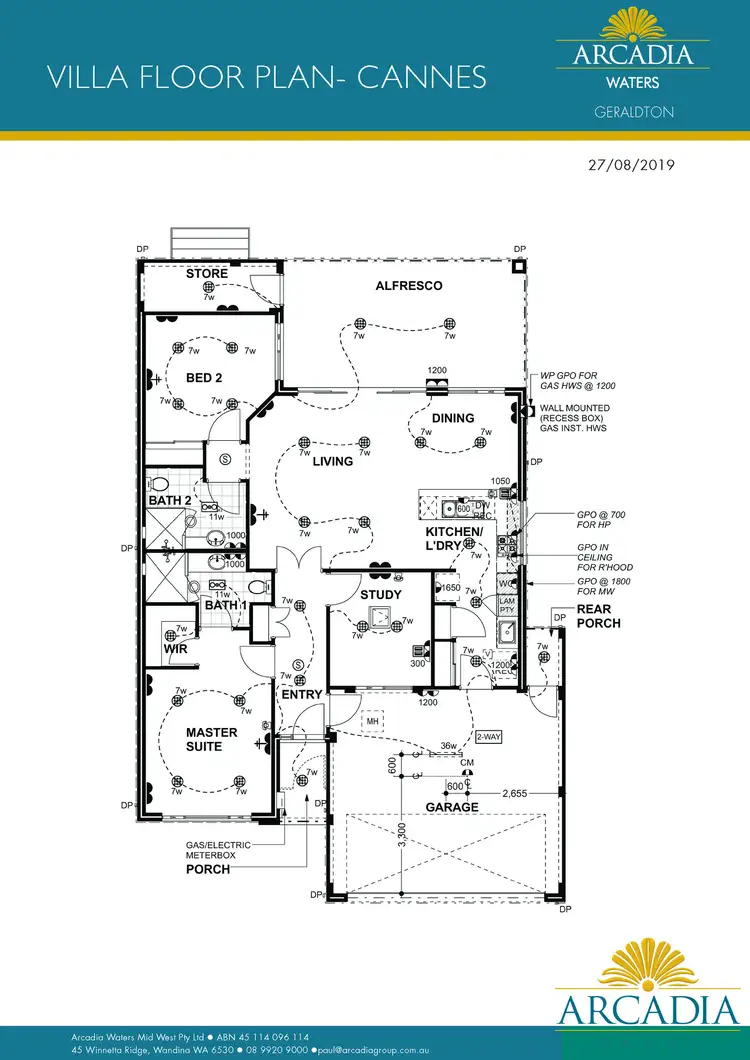 Floorplan of Homely retirement listing, 40 / 45 Winnetta Ridge, Wandina WA 6530