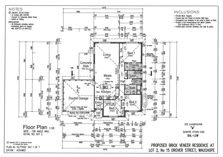 Floorplan of Homely house listing, 15 Drover St, Wauchope NSW 2446