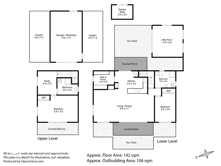 Floorplan of Homely house listing, 44 Matthew Flinders Drive, Alonnah TAS 7150