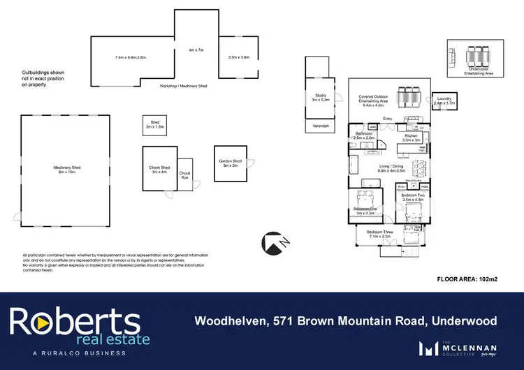 Floorplan of Homely house listing, 571 Brown Mountain Road, Underwood TAS 7268