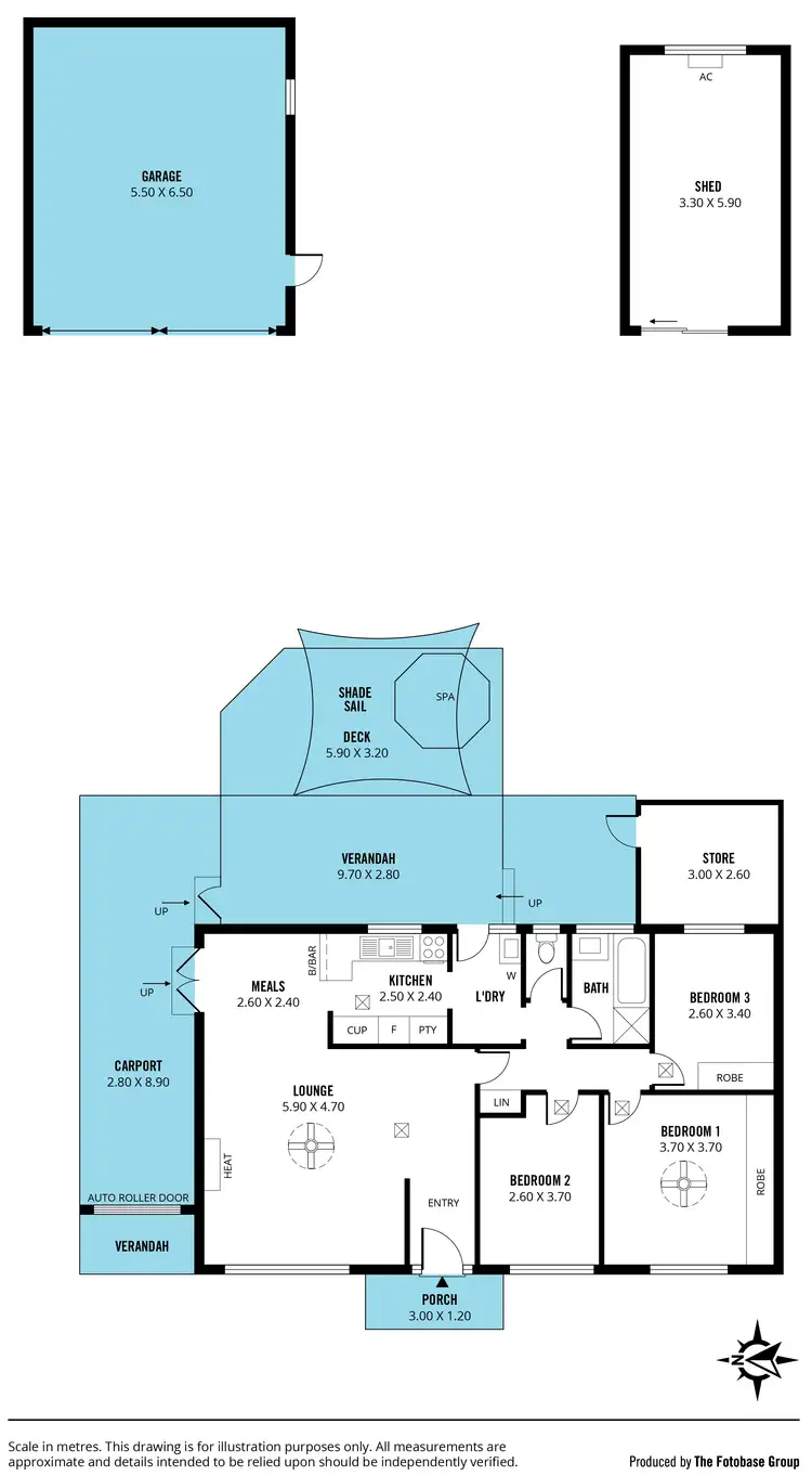 Floorplan of Homely house listing, 18 Reynold Street, Morphett Vale SA 5162