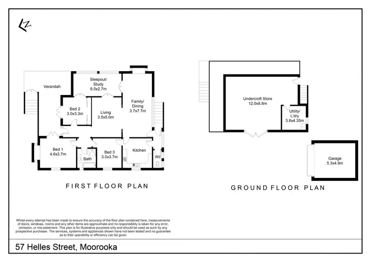 Floorplan of Homely house listing, 57 Helles St, Moorooka QLD 4105