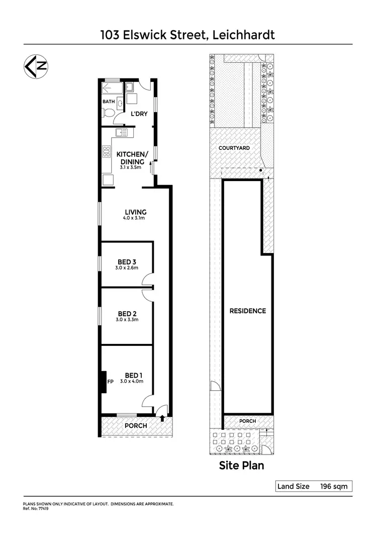 Floorplan of Homely house listing, 103 Elswick Street, Leichhardt NSW 2040