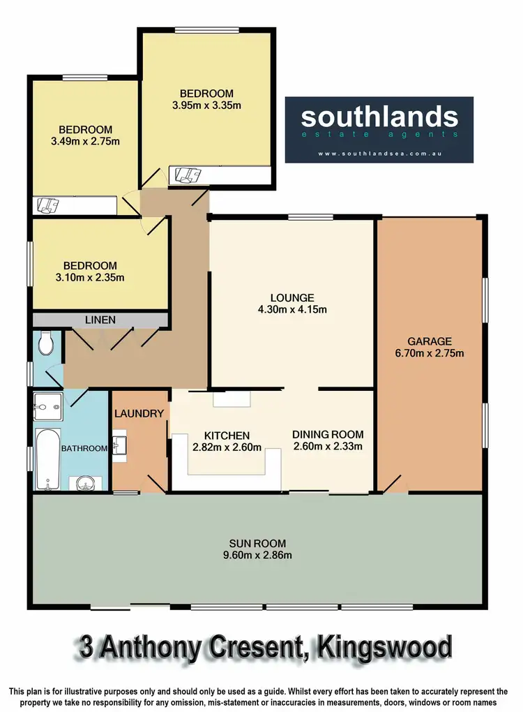 Floorplan of Homely house listing, 3 Anthony Crescent, Kingswood NSW 2747