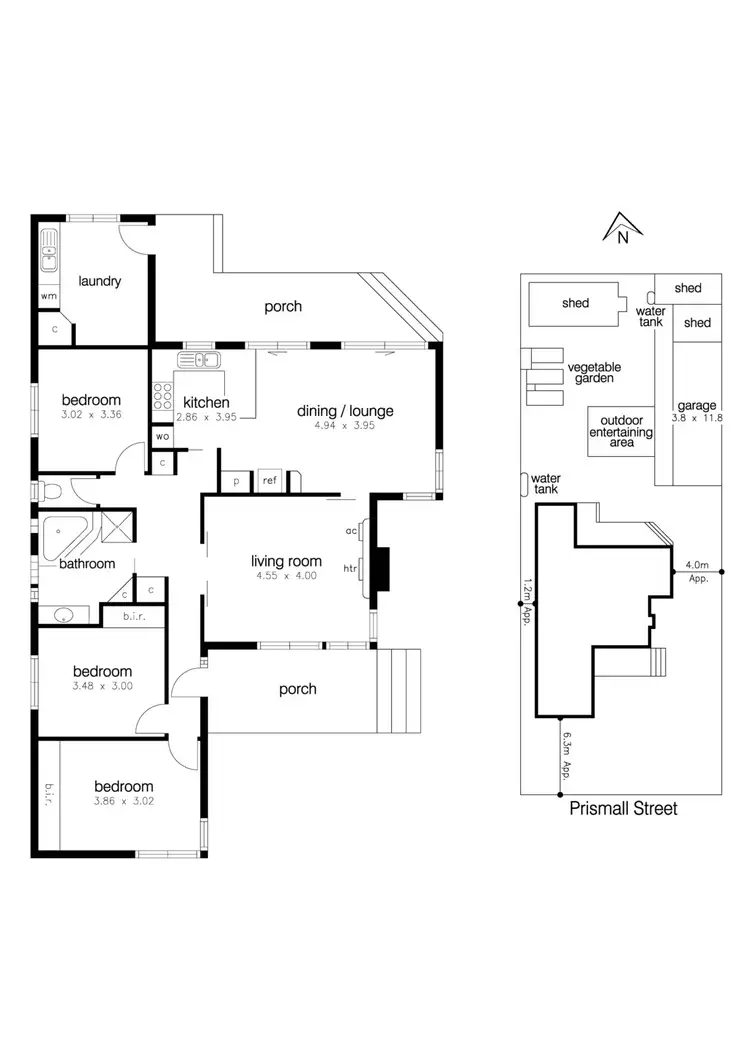 Floorplan of Homely house listing, 10 Prismall Street, Altona North VIC 3025