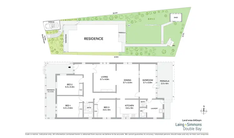 Floorplan of Homely house listing, 39 Brook Street, Coogee NSW 2034