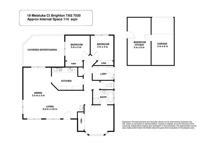 Floorplan of Homely house listing, 19 Melaluka Court, Brighton TAS 7030