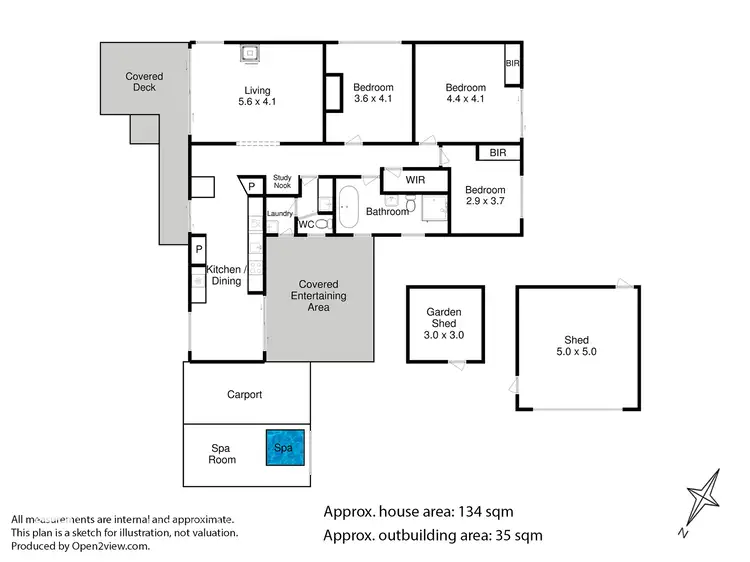 Floorplan of Homely house listing, 50-52 Station Road, Dover TAS 7117
