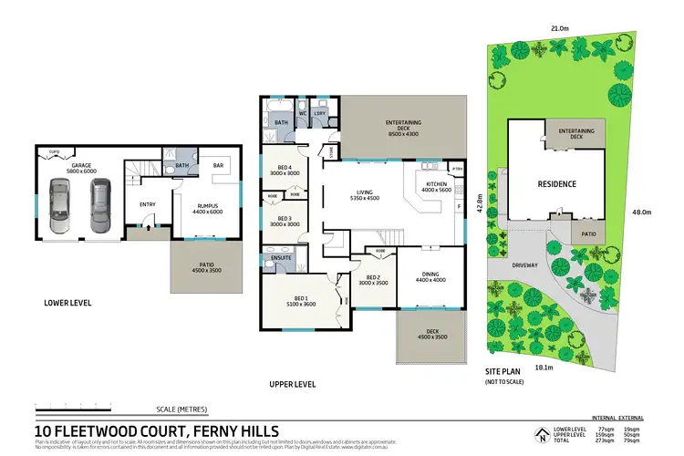 Floorplan of Homely house listing, 10 Fleetwood Court, Ferny Hills QLD 4055