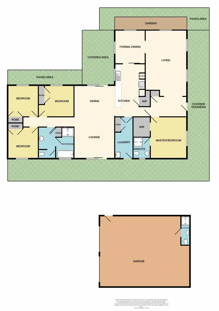 Floorplan of Homely house listing, 7 Glenurie Close, Woodville NSW 2321