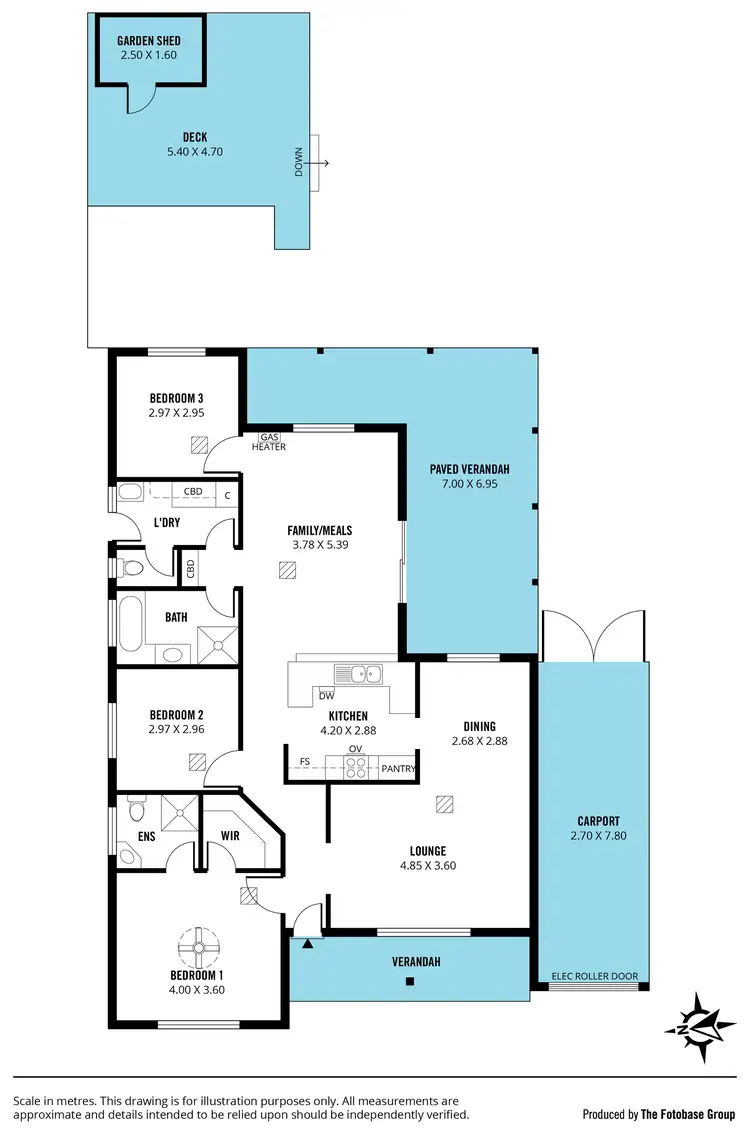 Floorplan of Homely house listing, 86 Mawson Circuit, Woodcroft SA 5162