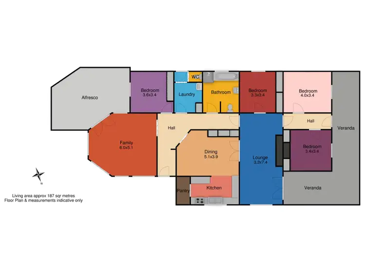 Floorplan of Homely house listing, 64 Cecil Road, Orange NSW 2800