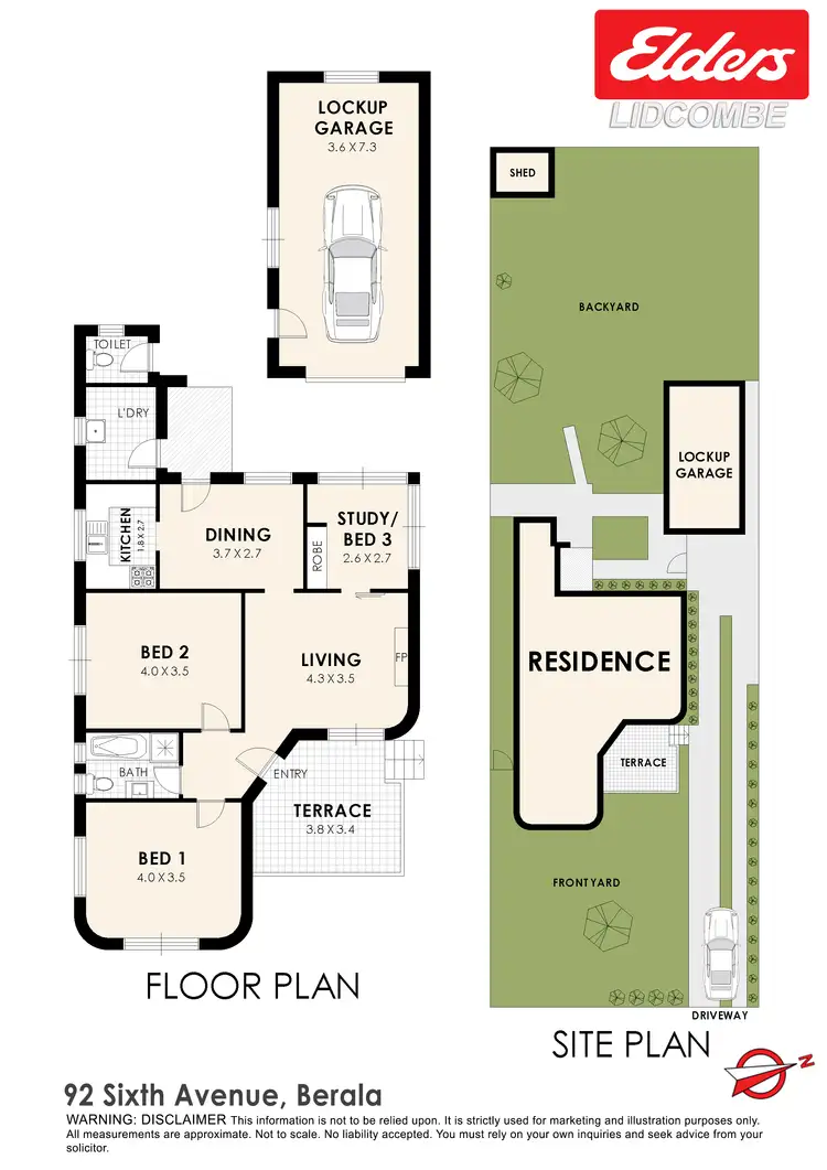 Floorplan of Homely house listing, 92 SIXTH AVENUE, Berala NSW 2141