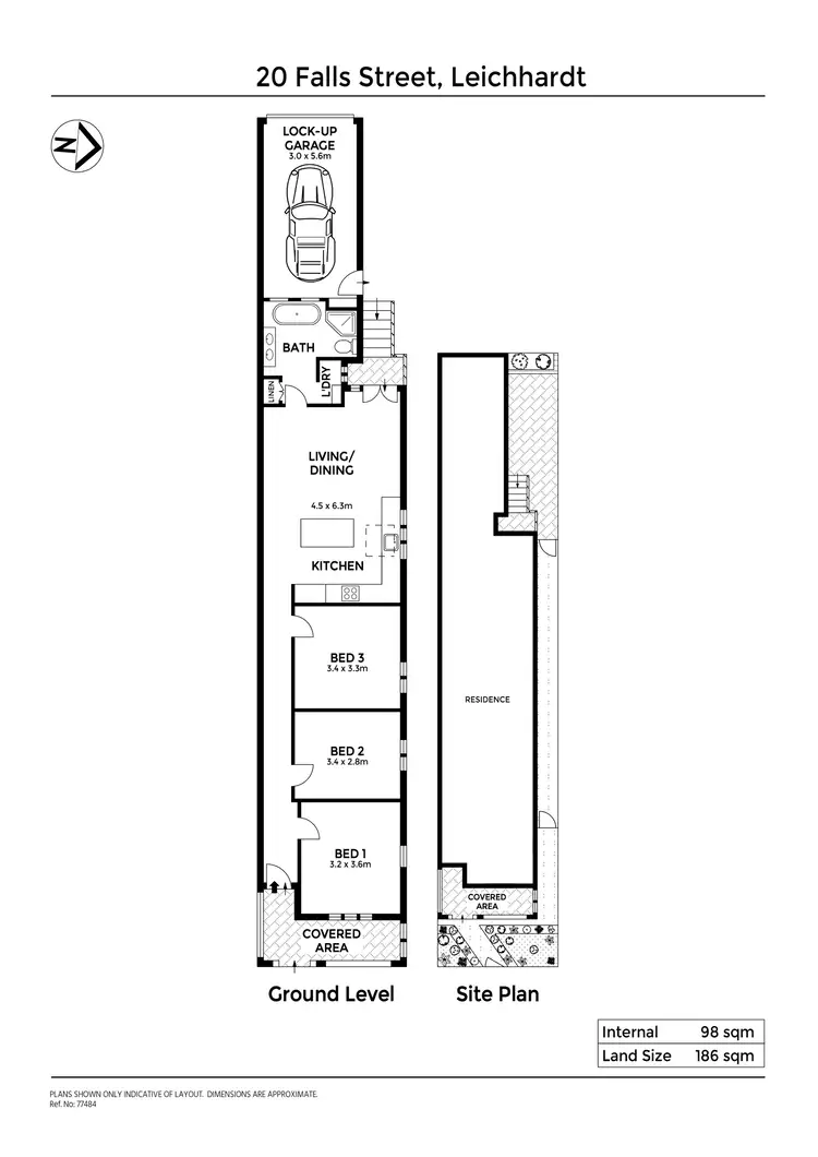 Floorplan of Homely house listing, 20 Falls Street, Leichhardt NSW 2040