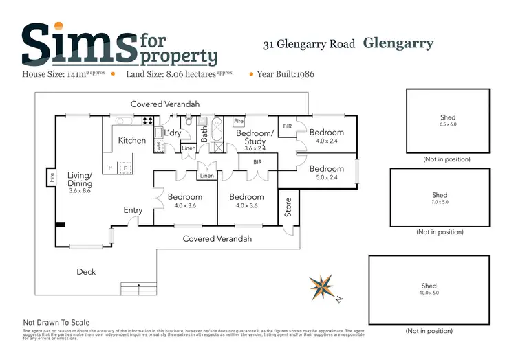 Floorplan of Homely house listing, 31 Glengarry Road, Glengarry TAS 7275
