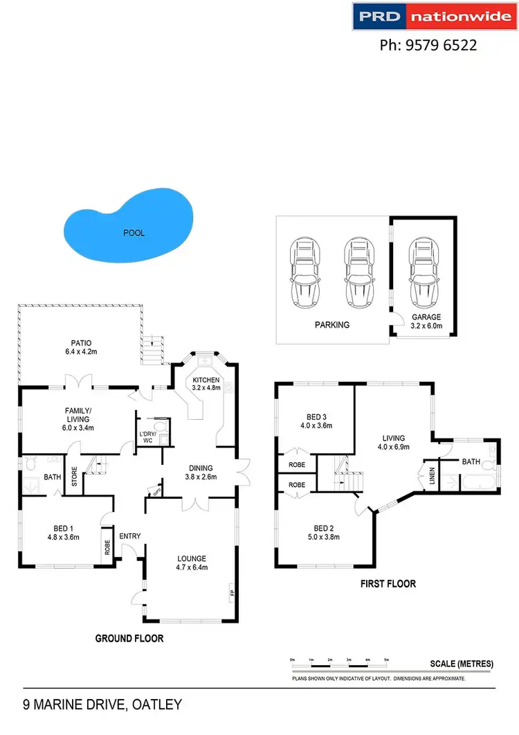 Floorplan of Homely house listing, 9 Marine Drive, Oatley NSW 2223