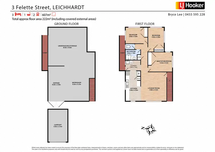 Floorplan of Homely house listing, 3 Felette Street, Leichhardt QLD 4305