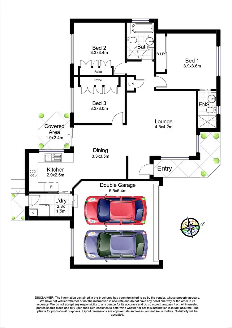 Floorplan of Homely villa listing, 2/29-31 Treloar Avenue, Mortdale NSW 2223