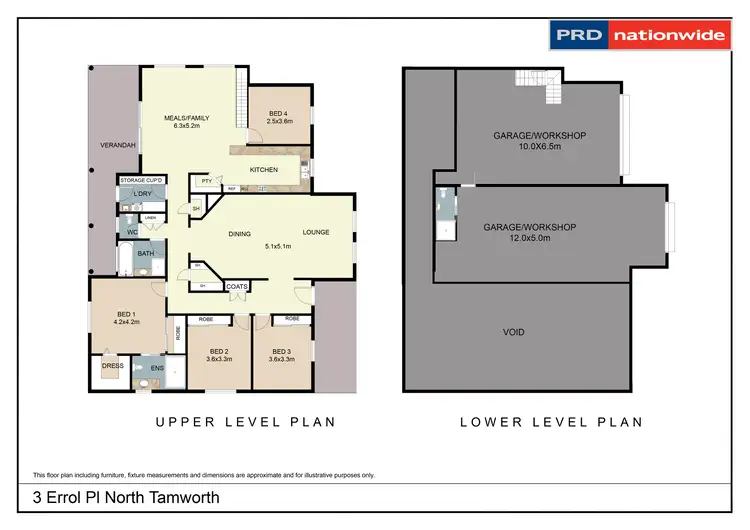 Floorplan of Homely house listing, 3 Errol Place, Tamworth NSW 2340