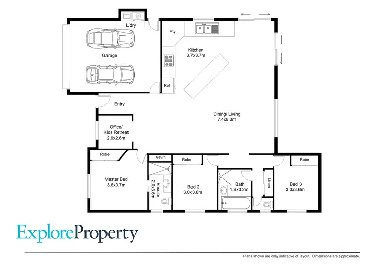 Floorplan of Homely house listing, 28 Acemia Drive, Morayfield QLD 4506