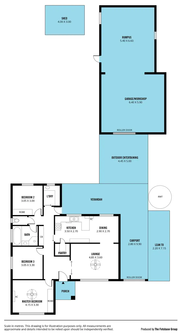 Floorplan of Homely house listing, 3 Creighton Avenue, Morphett Vale SA 5162