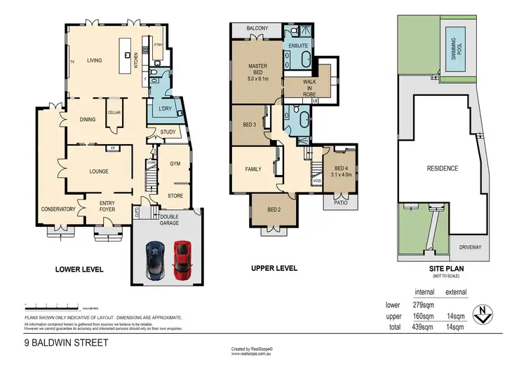 Floorplan of Homely house listing, 9 Baldwin Street, Ascot QLD 4007