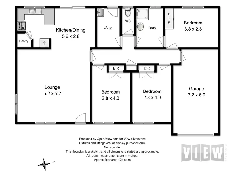Floorplan of Homely unit listing, 2/11 Elizabeth Street, Ulverstone TAS 7315
