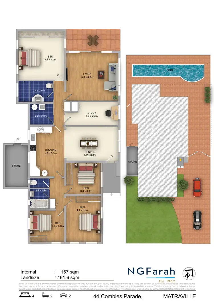 Floorplan of Homely house listing, 44 Combles Parade, Matraville NSW 2036