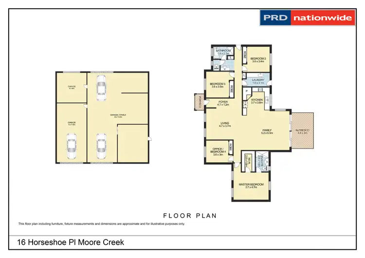 Floorplan of Homely rural property listing, 16 Horseshoe Place, Tamworth NSW 2340