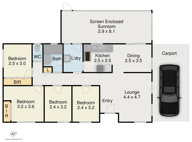 Floorplan of Homely house listing, 10 Jenny Place, Rooty Hill NSW 2766