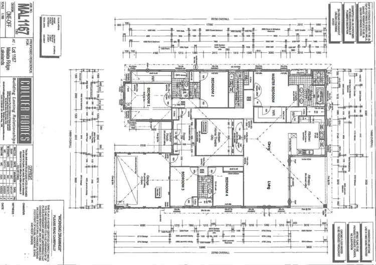 Floorplan of Homely house listing, 92 Malata Ridge, Lakelands WA 6180