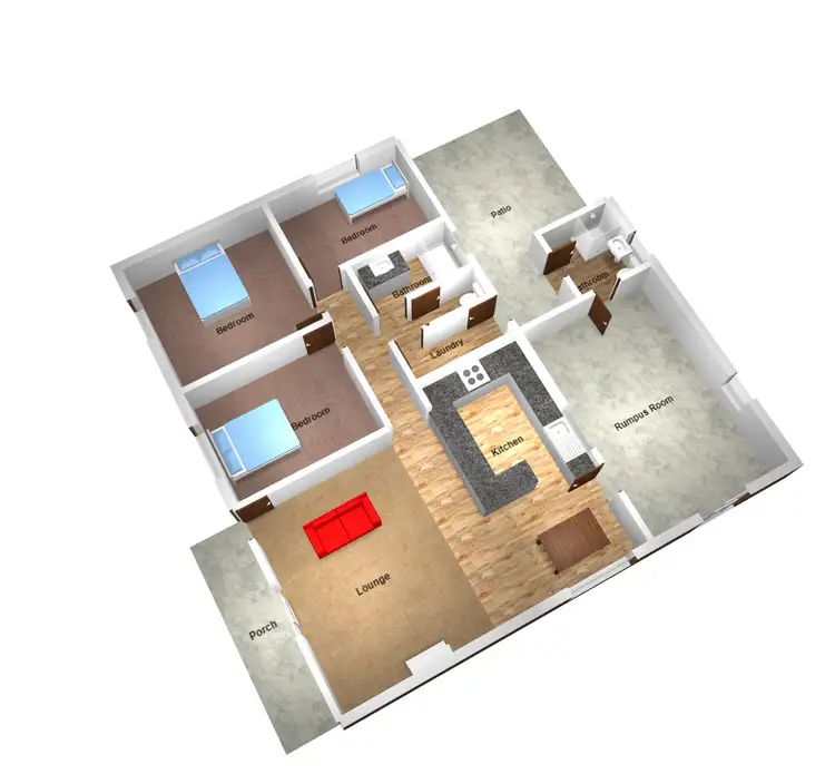 Floorplan of Homely house listing, 15 Palm Drive, Deeragun QLD 4818