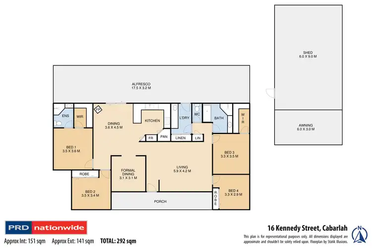 Floorplan of Homely house listing, 16 Kennedy Street, Cabarlah QLD 4352