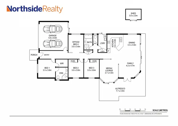Floorplan of Homely house listing, 4 Pontiac circuit, Warner QLD 4500
