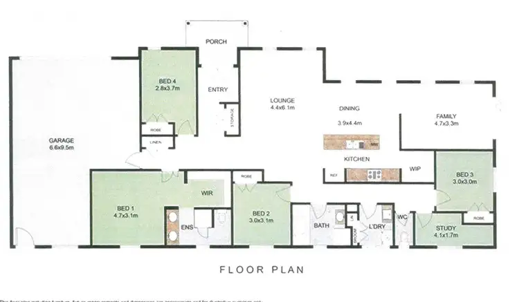 Floorplan of Homely house listing, 9 Maygar Avenue, Wodonga VIC 3690