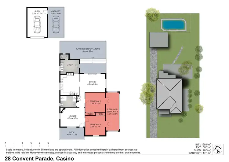 Floorplan of Homely house listing, 28 Convent Parade, Casino NSW 2470